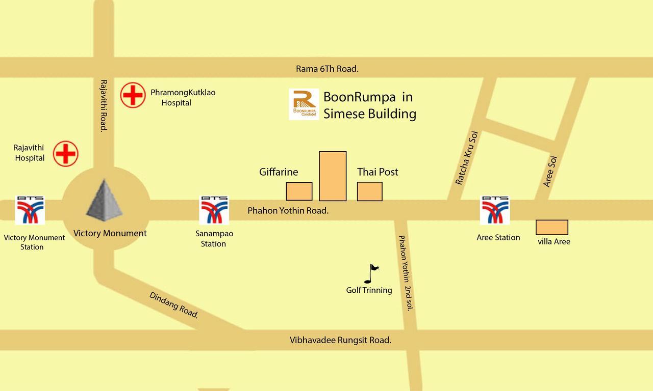 Boonrumpa Accommodation Bangkok Dış mekan fotoğraf